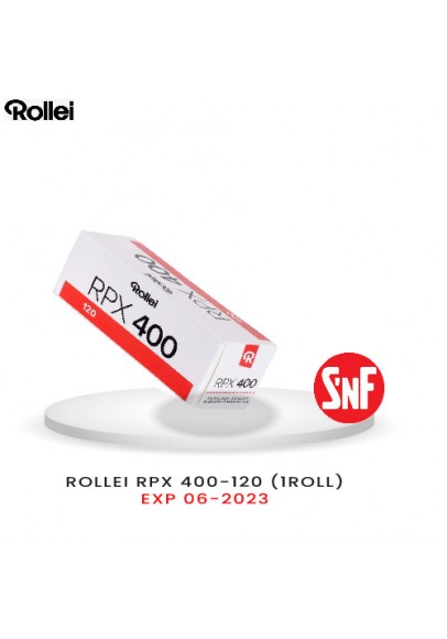Rollei RPX 400 Black & White 120 Roll Film Exp 6/23